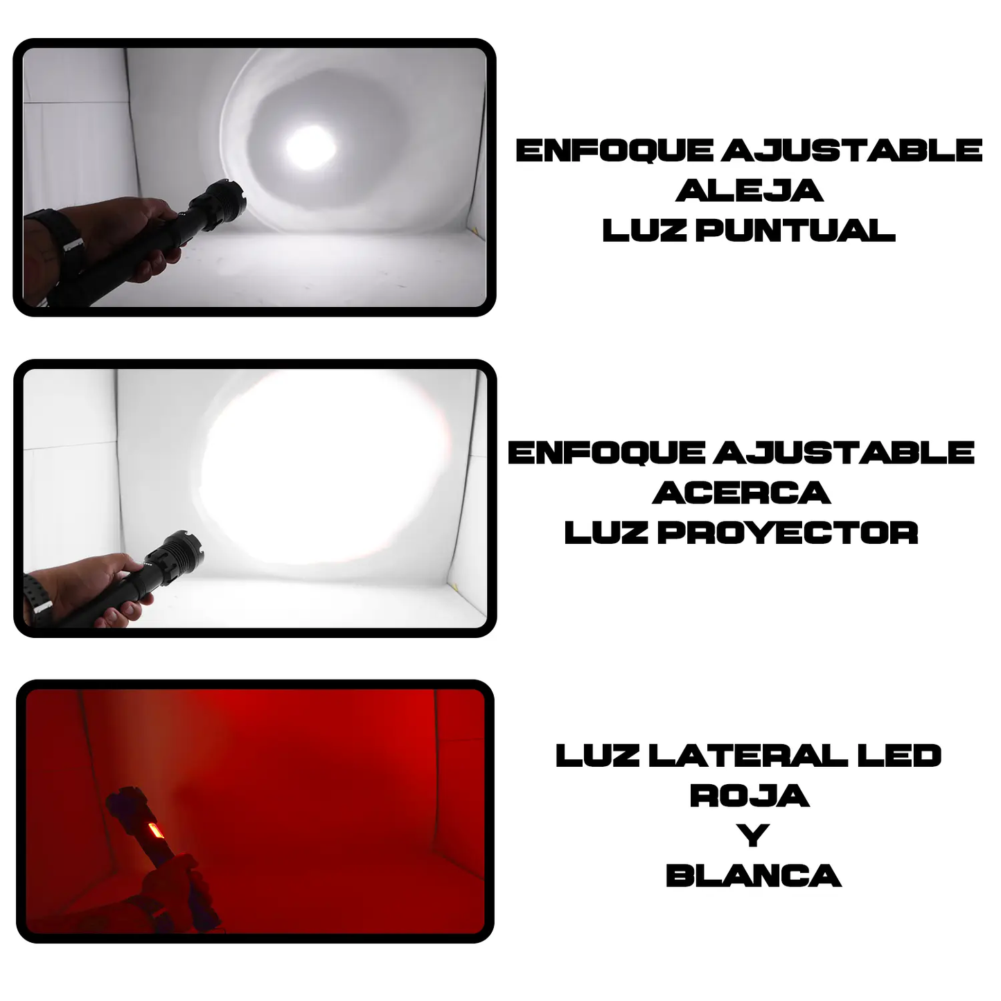 Lampara de Led  LJK 8000 Lumens  Aluminio Resistente al agua
