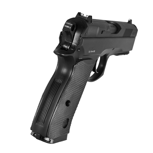 Pistola De Airsoft Asg Cz-75d 6mm De Resorte Polimero Ligero KIT