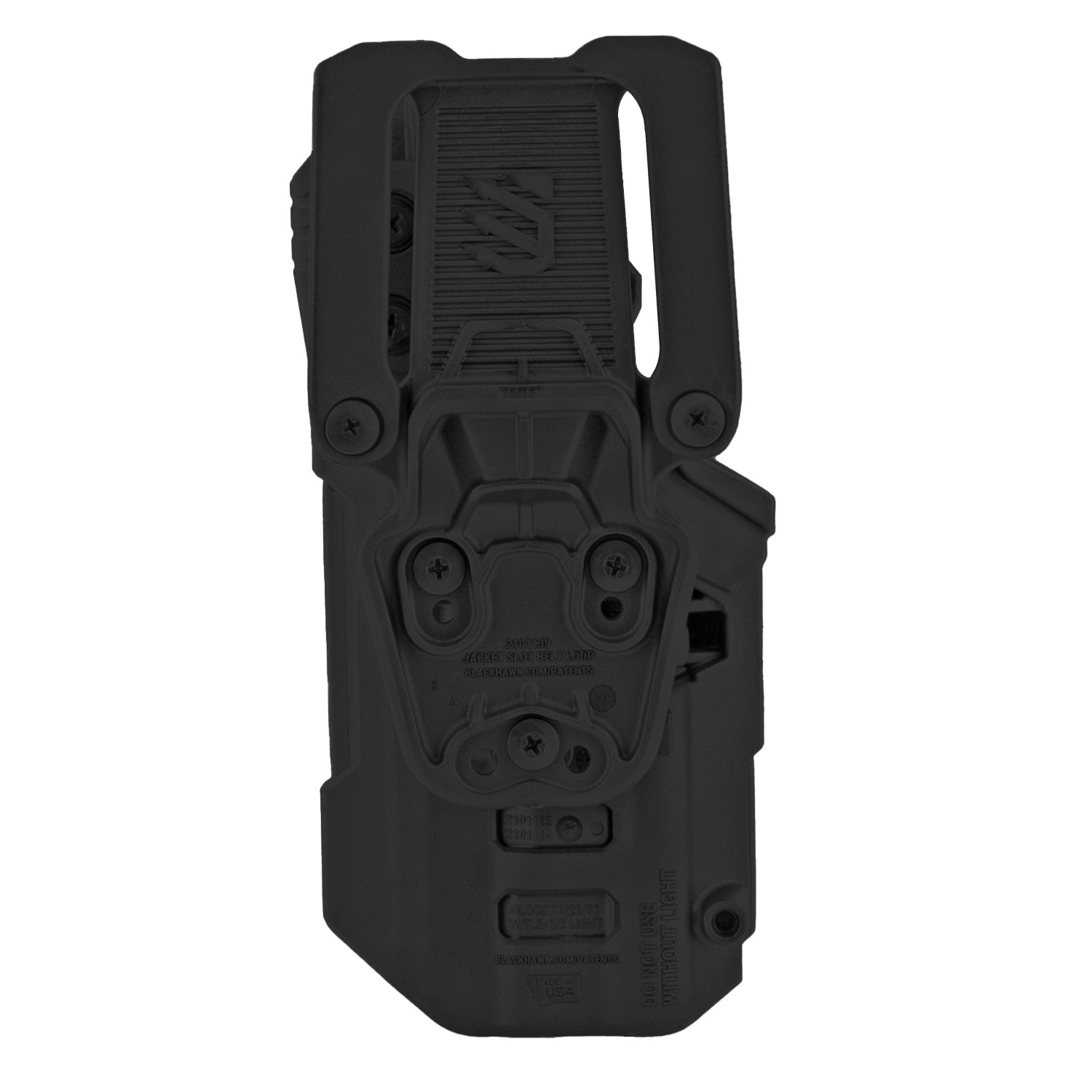 Funda Para Pistola Glock 17 Tlr 1/2 Bk Rh Glock Blackhawk