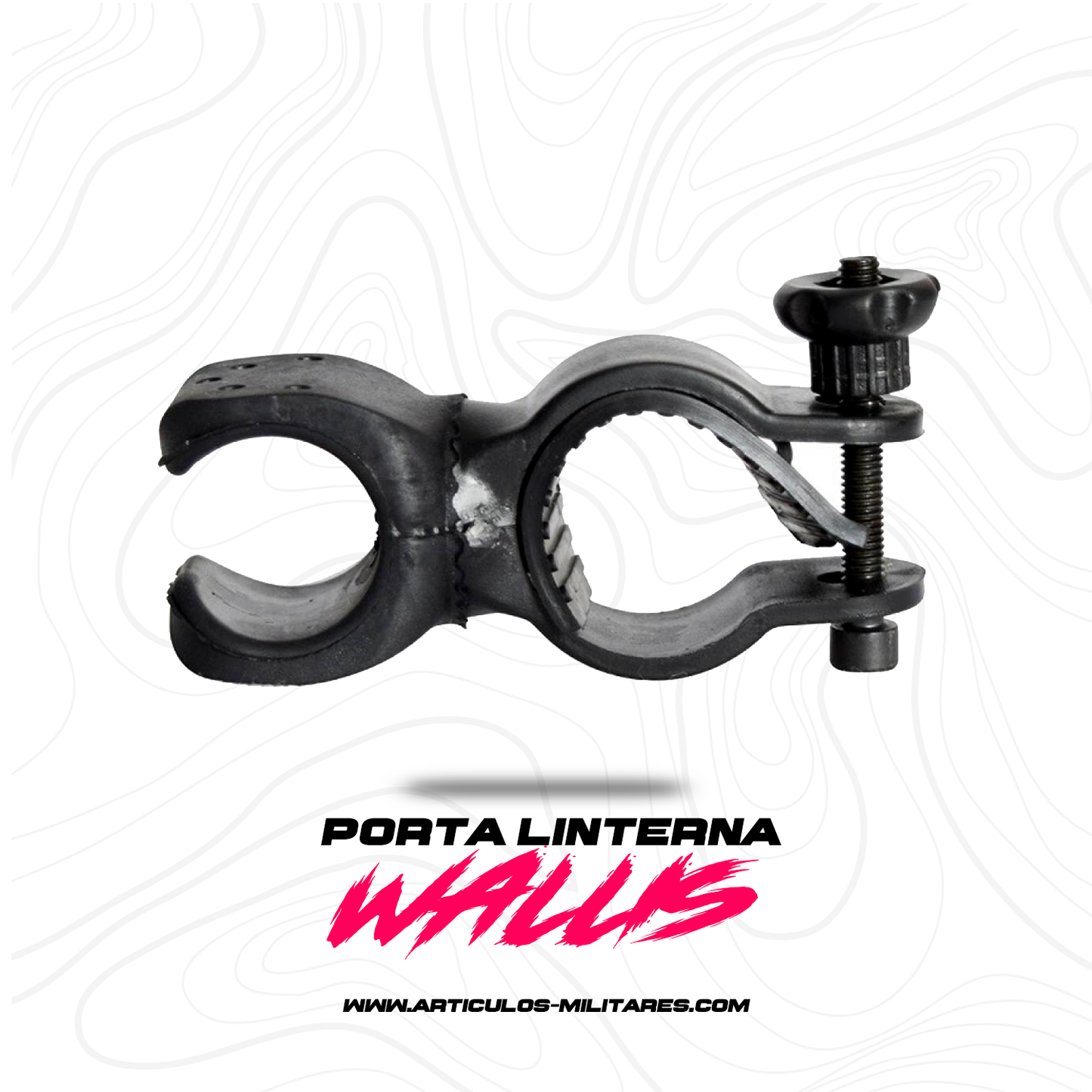 Porta Linterna  Para Bicicletas  Wallis de Polimero