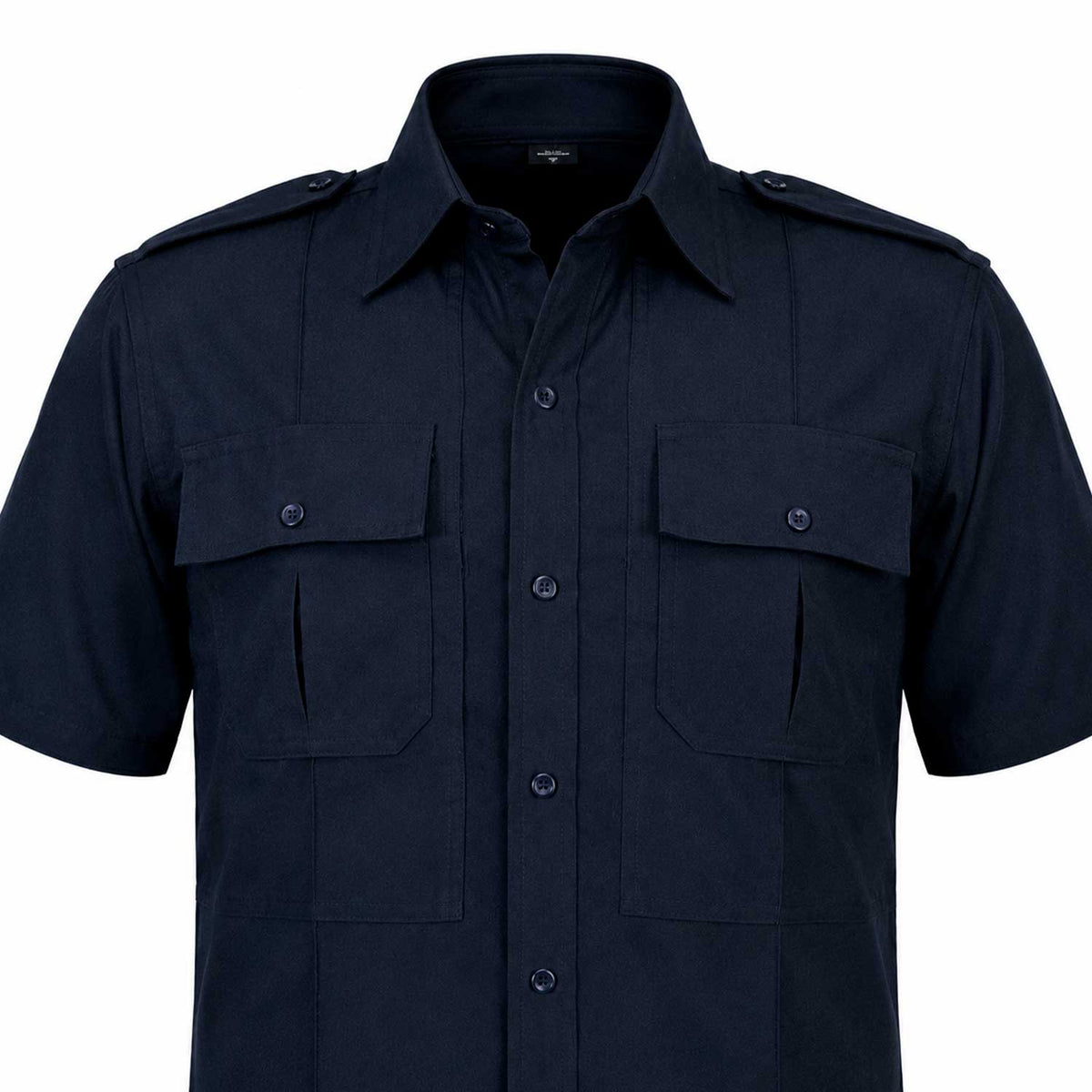 Camisa Táctica Uniforme Azul y Blanco Policía Botones Simulados Residen Evil Militaría