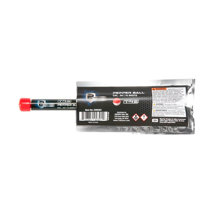 10 Bolas De Pimienta T4e P2p Pepper Ball Para Pistola Hdp50