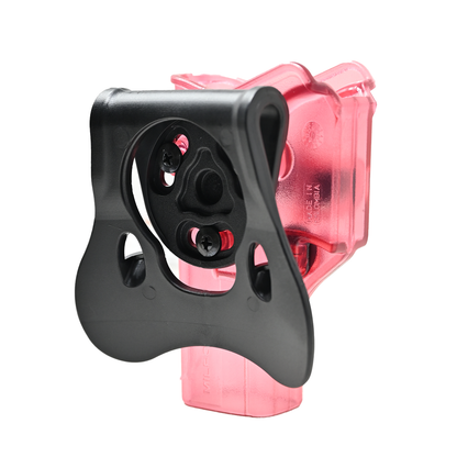 Porta Arma Milfort Glock 17/19/22 Polimero Fucsia