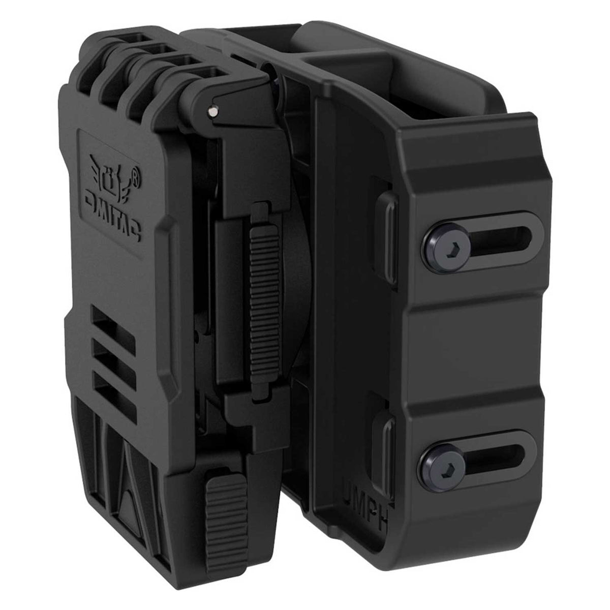 Porta Cargador Doble Universal Polimero Omitac Cinturon 360 Residen Evil Militaría