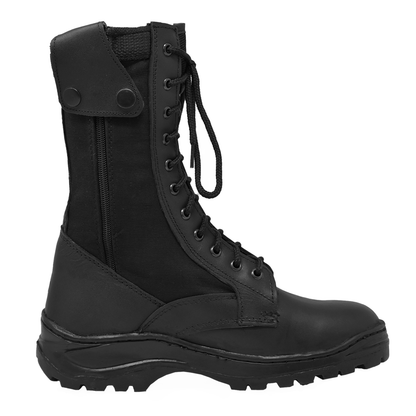 Botas Tacticas Militar De Piel Con Lona  Ligeras Para Seguridad