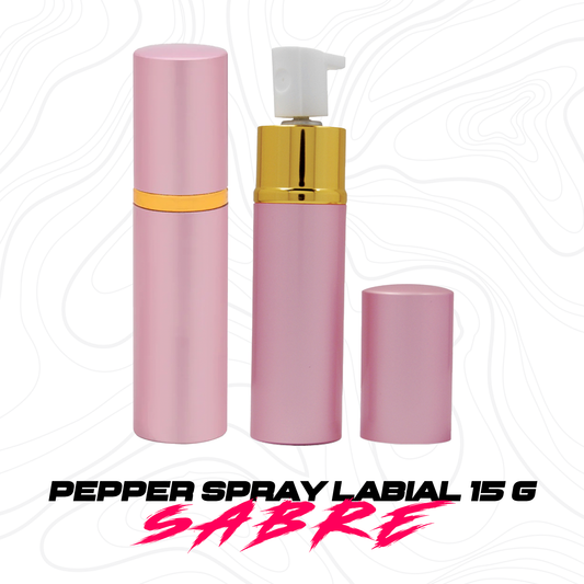 Gas Pimienta Labial Sabre Original Aerosol Lacrimogeno 15g