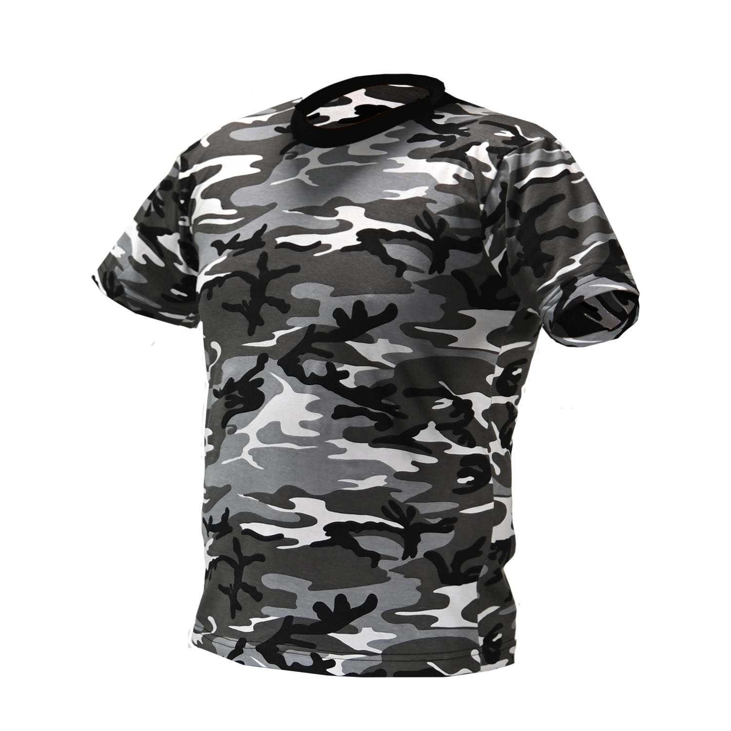Playera Camuflada Manga Corta Algodón Hombre Residen Evil Militaría