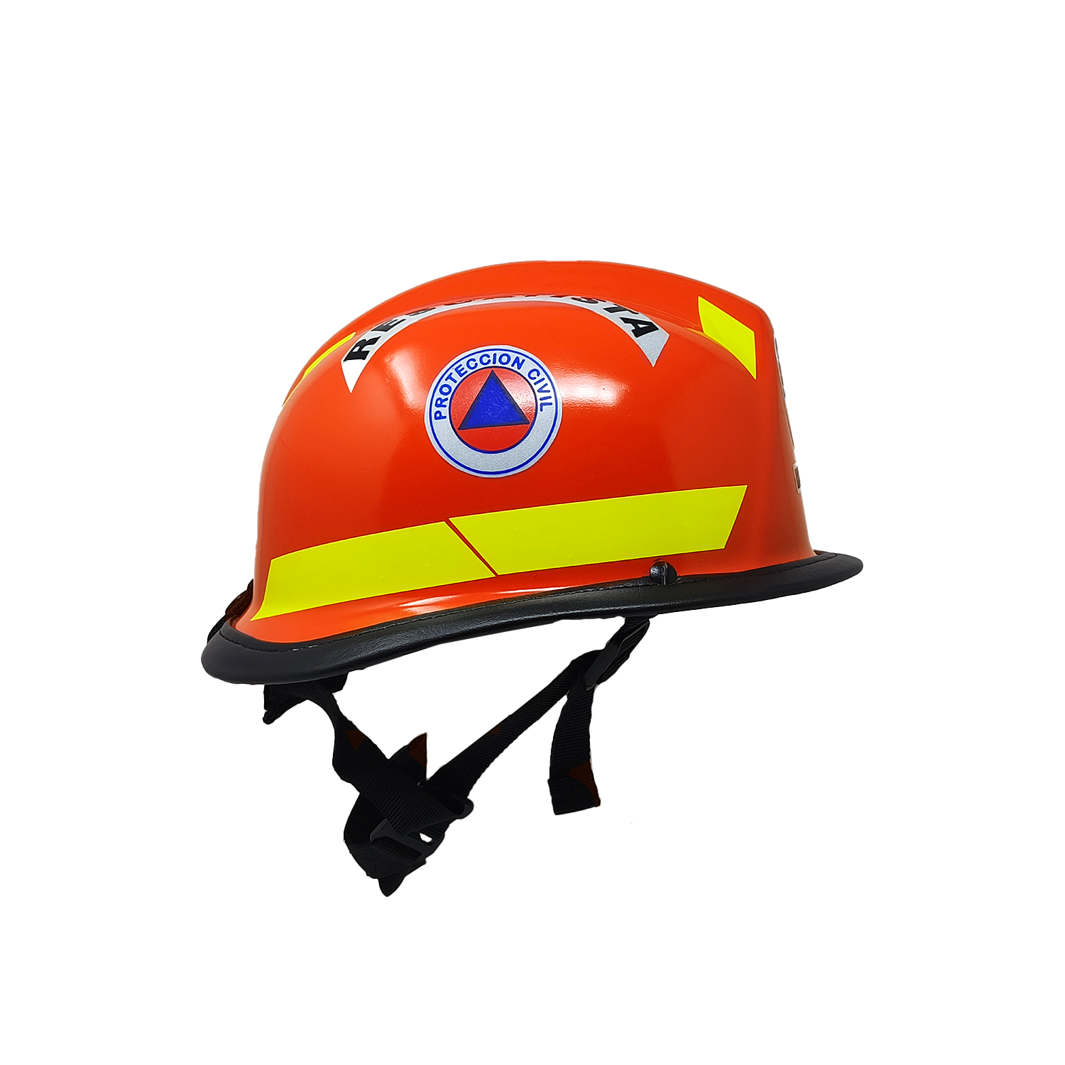 Casco Protección Civil Rescatista Rescate NARANJA