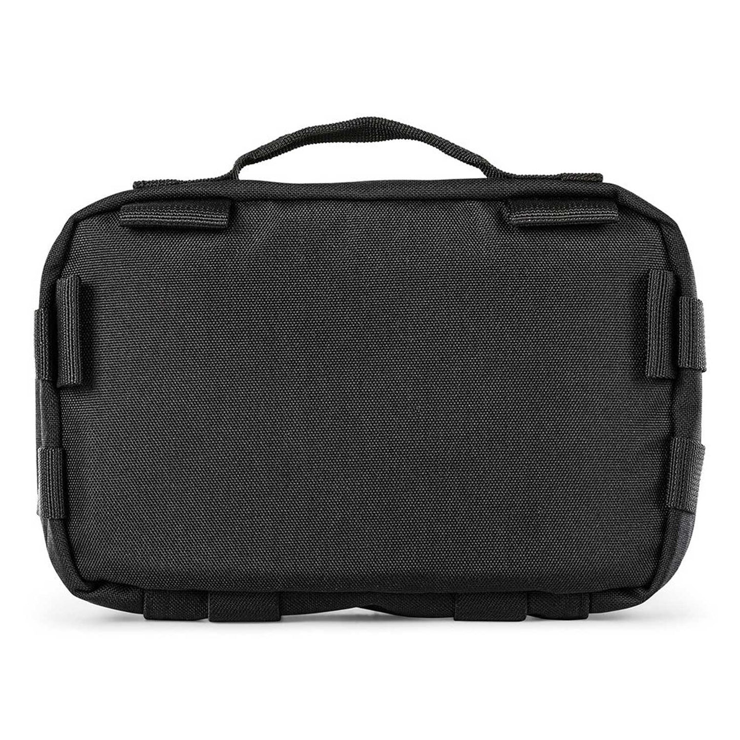 Base reforzada de la mochila táctica 5.11 MOAB 3 con correas MOLLE. Alta durabilidad para condiciones exigentes y uso prolongado.
