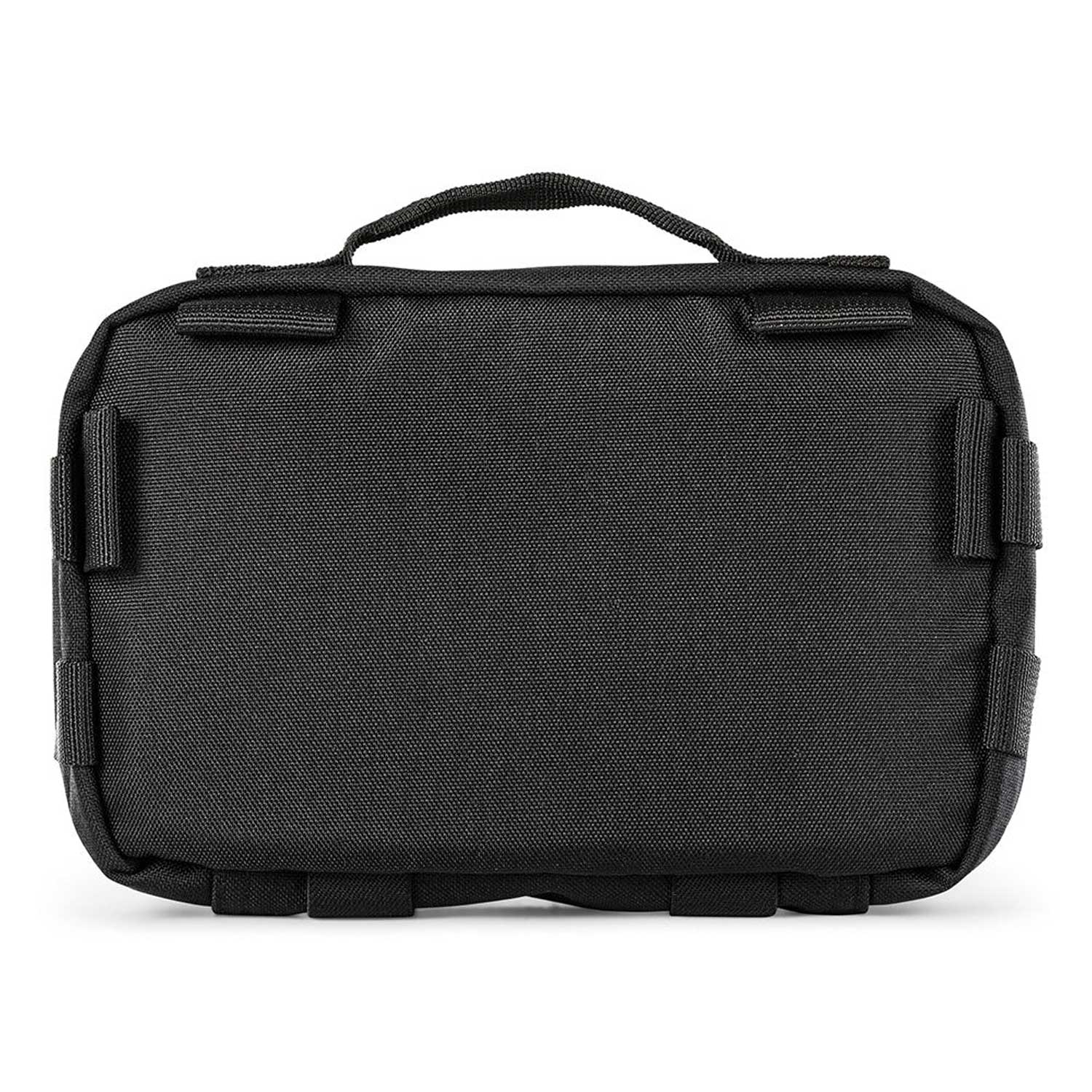 Base reforzada de la mochila táctica 5.11 MOAB 3 con correas MOLLE. Alta durabilidad para condiciones exigentes y uso prolongado.
