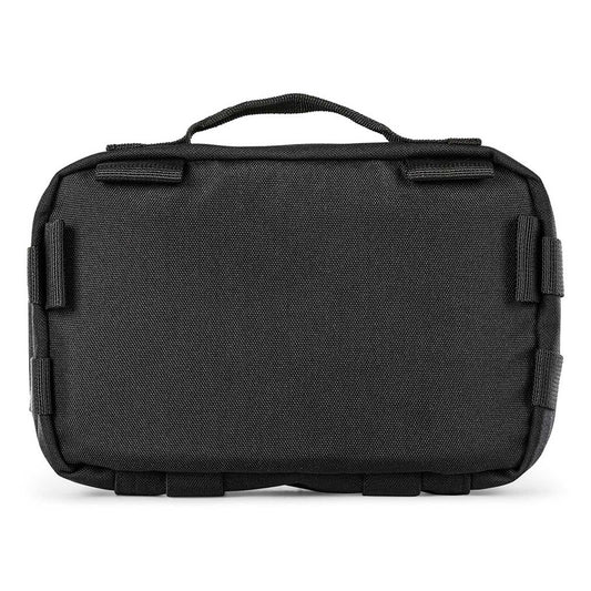 Base reforzada de la mochila táctica 5.11 MOAB 3 con correas MOLLE. Alta durabilidad para condiciones exigentes y uso prolongado.
