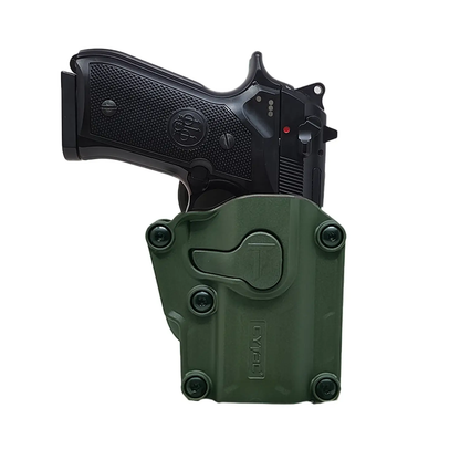 Funda Universal Para Arma Piernera Ajustable Ligera Verde