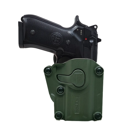 Funda Universal Para Arma Piernera Ajustable Ligera Verde