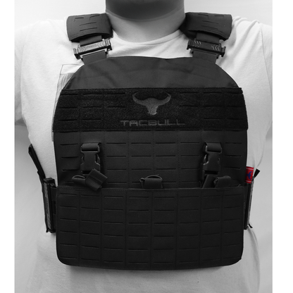 Chaleco Tactico Militar Asalto Tacbull Porta Placas