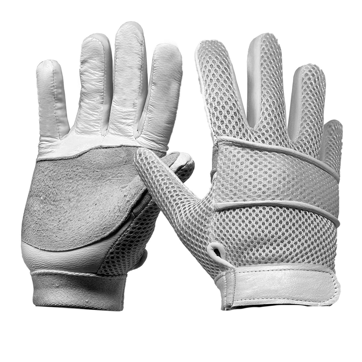 Guantes Neopreno Táctico Piel Blanco