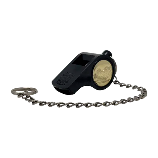 Silbato de Tránsito Baquelita con Cadena