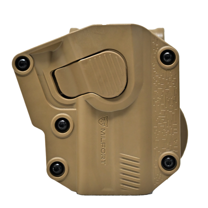 Porta Arma Milfort Universal De Polimero Reforzado