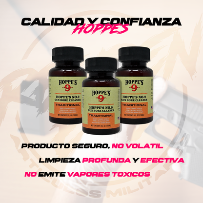 Disolvente Para Limpieza De Armas Hoppe's 9, 150 Ml
