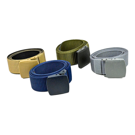 Productos Cinturón De Lona Nylon Hebilla De Plástico Unisex