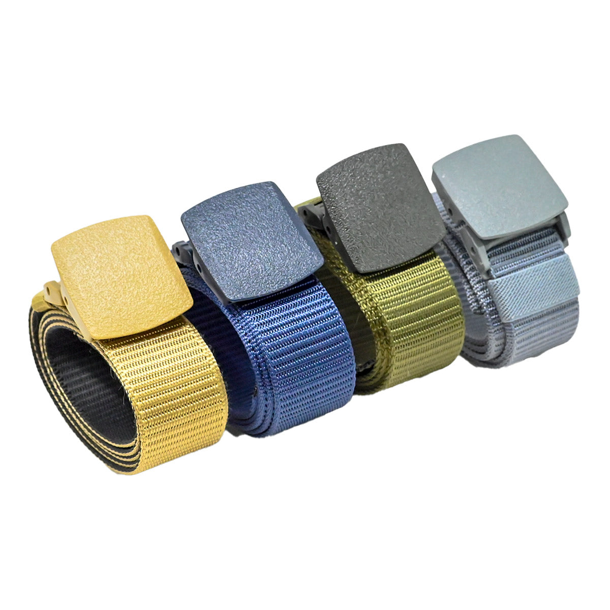 Productos Cinturón De Lona Nylon Hebilla De Plástico Unisex