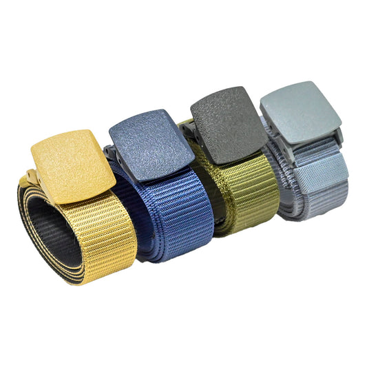 Productos Cinturón De Lona Nylon Hebilla De Plástico Unisex