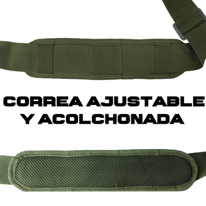 Mochila Tactica Pechera Con Correa 10 Bolsas Residen Evil Militaría