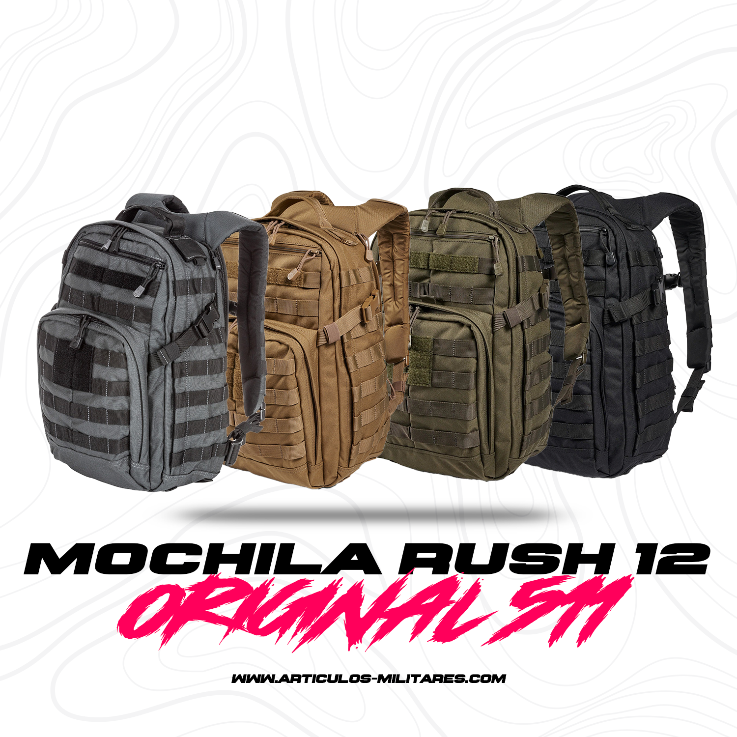 MOCHILA 5.11 RUSH 12™ 2.0 BACKPACK 24L