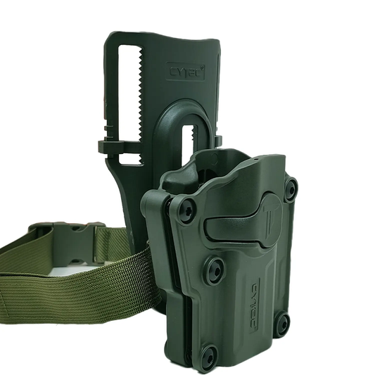 Funda Universal Para Arma Piernera Ajustable Ligera Verde
