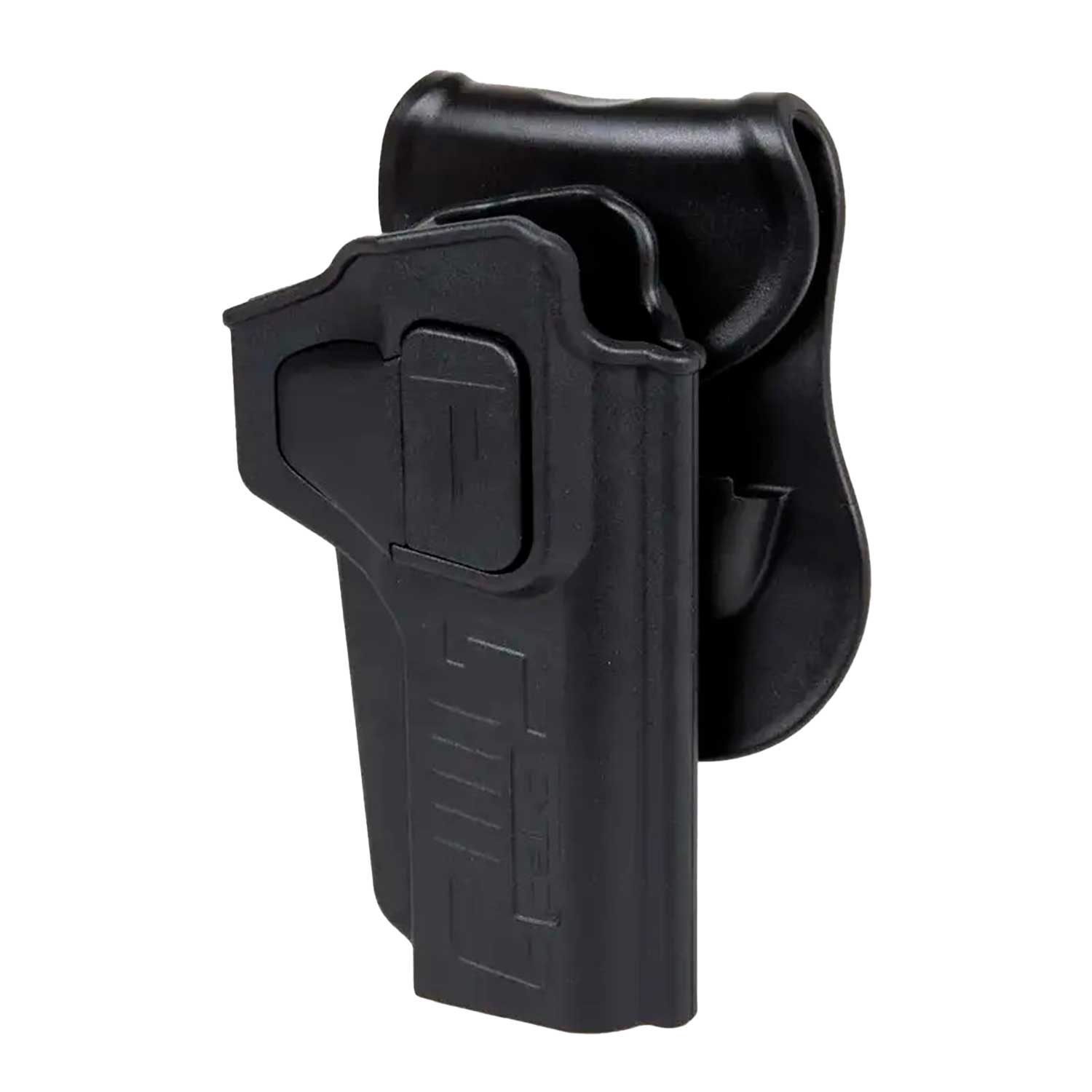 La funda CYTAC R-Defender gen4 está diseñada para ofrecer máxima seguridad en el transporte de tu pistola tipo 1911.