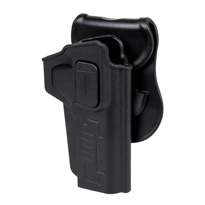 La funda CYTAC R-Defender gen4 está diseñada para ofrecer máxima seguridad en el transporte de tu pistola tipo 1911.