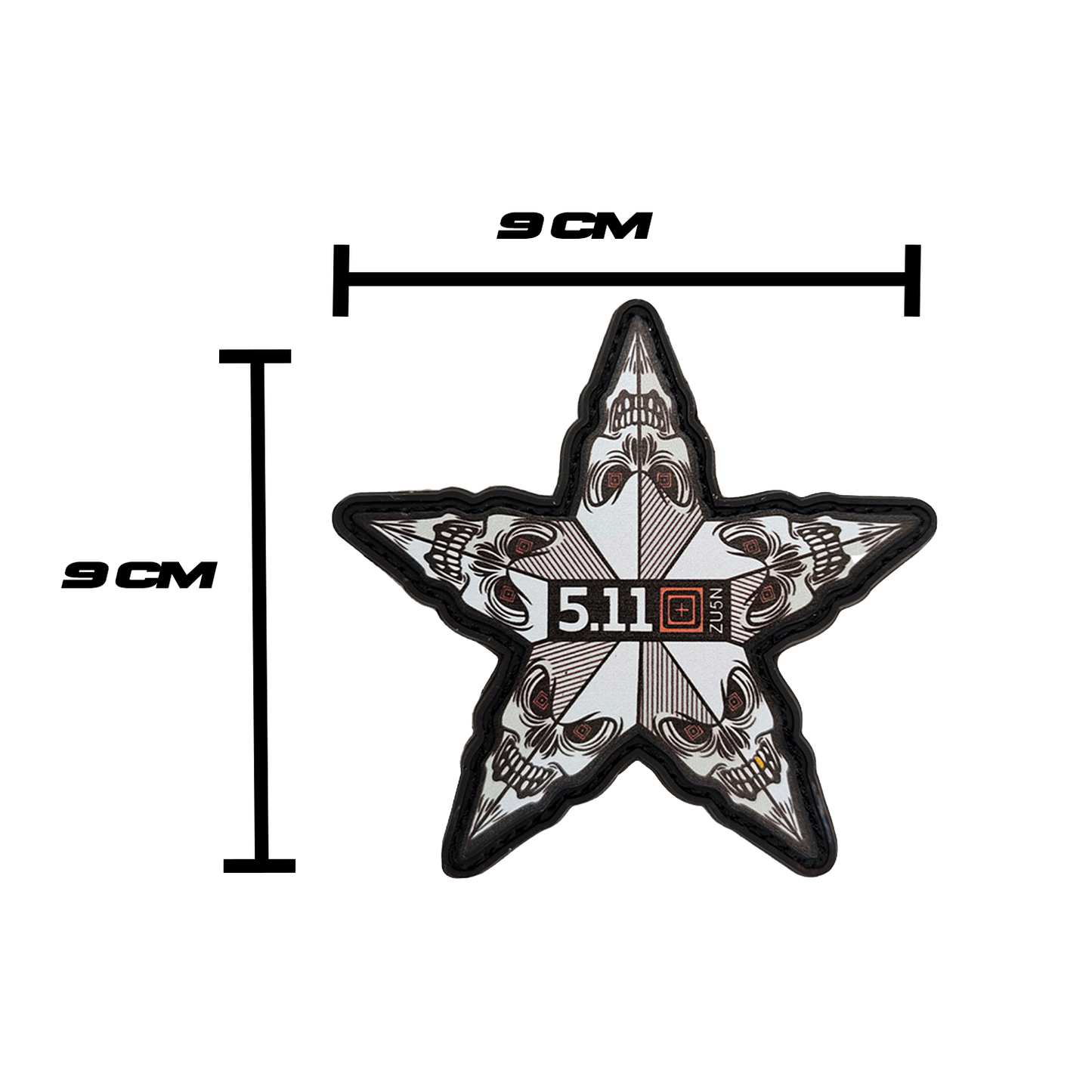 Parches Tacticos Originales 5.11 De Pvc Varios Diseños
