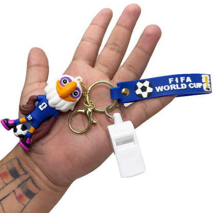 Llaveros Kit Del Mundial Mascotas Alta Calidad Porta Llaves