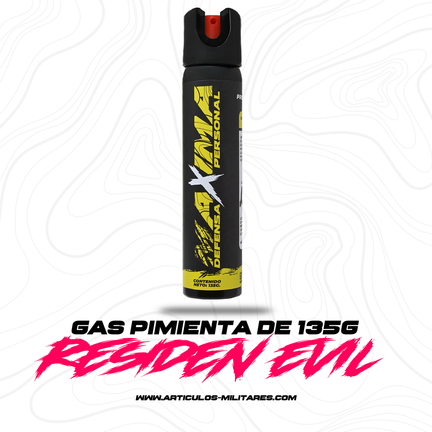 Gas Pimienta Maxima 135g Grande Spray