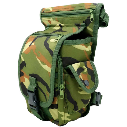 Piernera Tactica Mochila Muslera Porta Celular Multiusos Residen Evil Militaría