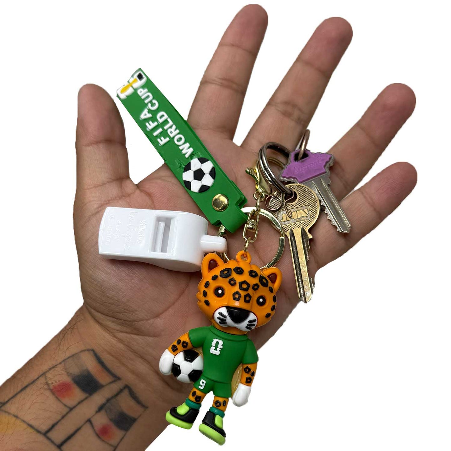 Llaveros Del Mundial Mascotas Alta Calidad Porta Llaves
