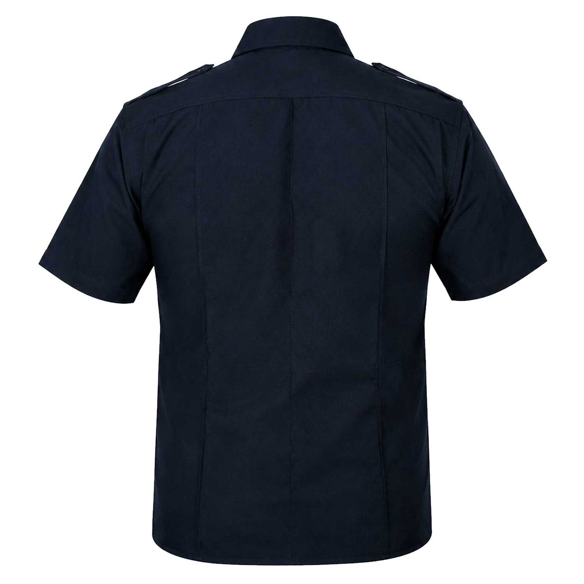 Camisa Táctica Uniforme Azul y Blanco Policía Botones Simulados Residen Evil Militaría