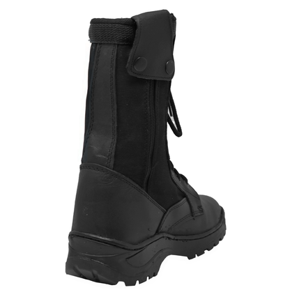 Botas Tacticas Militar De Piel Con Lona  Ligeras Para Seguridad