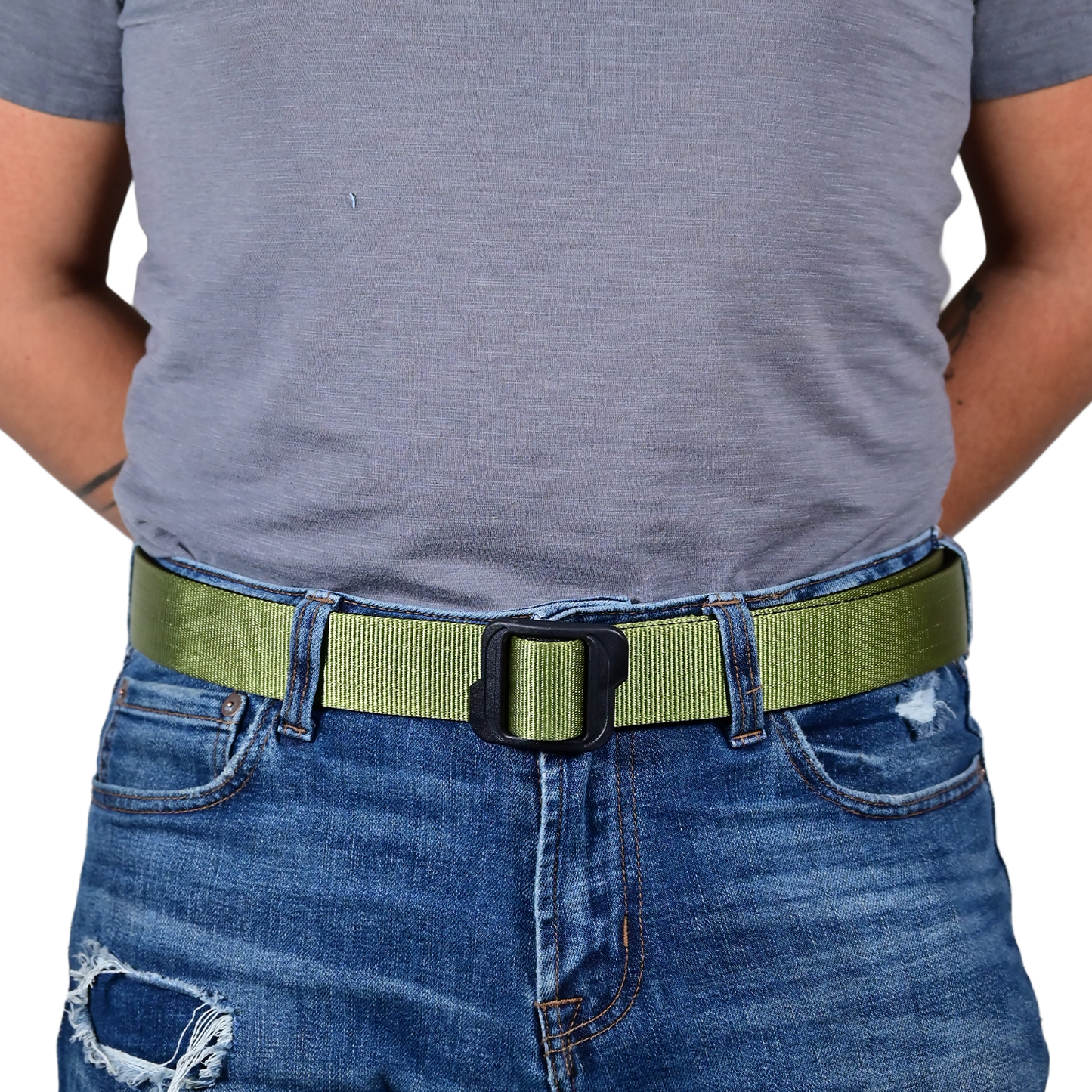 Cinturon Tactico Militar Omitac Doble Capa Porta Accesorios