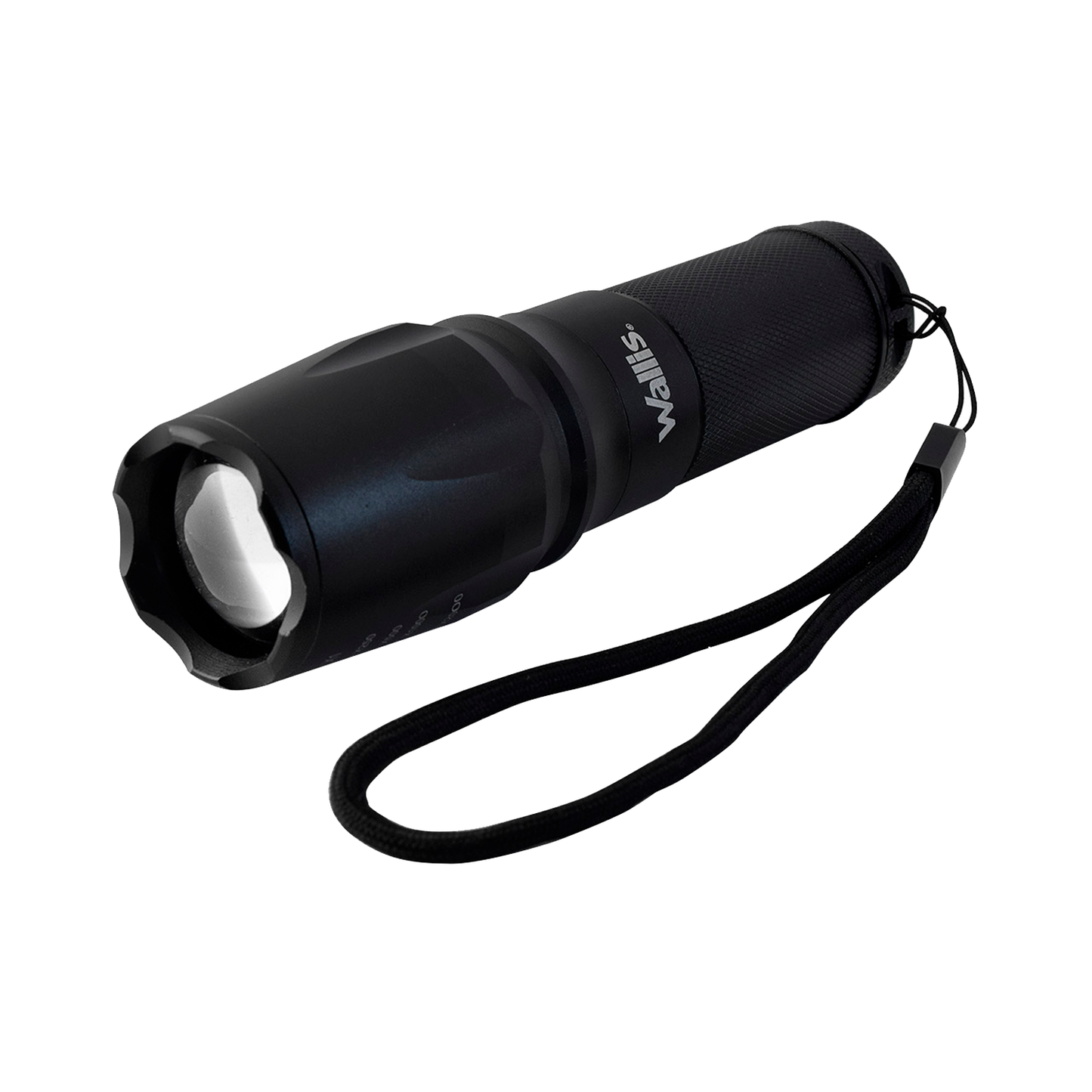Linterna De Luz Led Recargable Con Zoom, Negro, Linterna Negro Luz Blanco