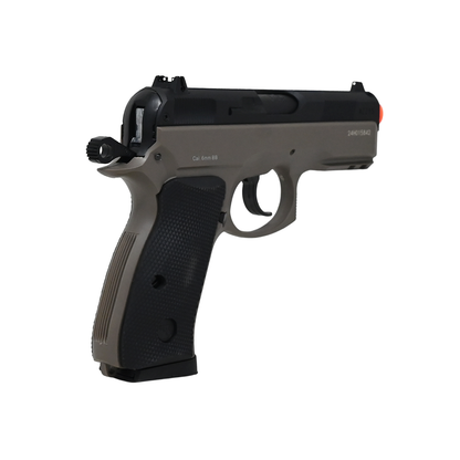 Pistola De Airsoft Asg Cz-75d 6mm De Resorte Polimero Ligero