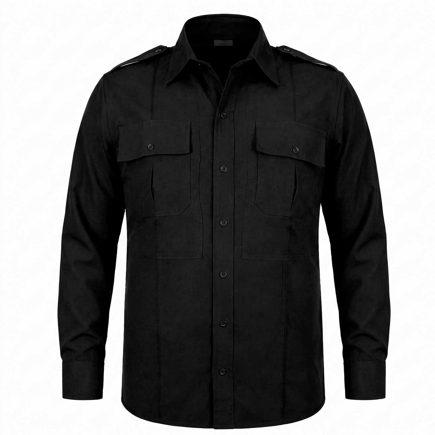 Camisa Tactica Uniforme Policia Cierre Simulado Manga Larga 5.11 Tactical