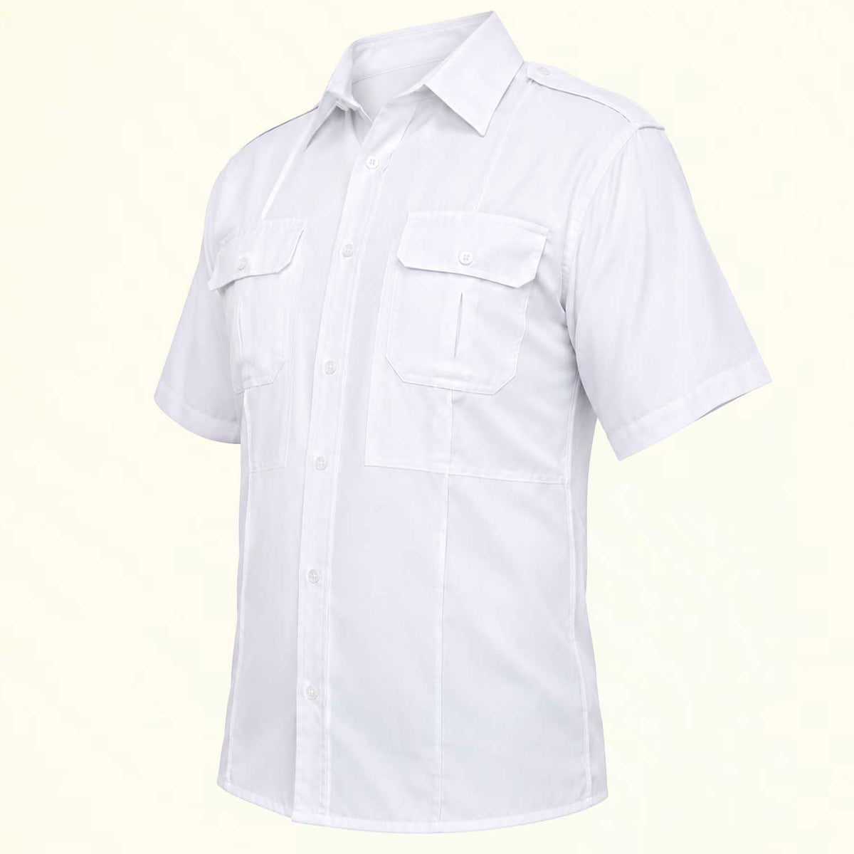 Camisa Táctica Uniforme Azul y Blanco Policía Botones Simulados Residen Evil Militaría
