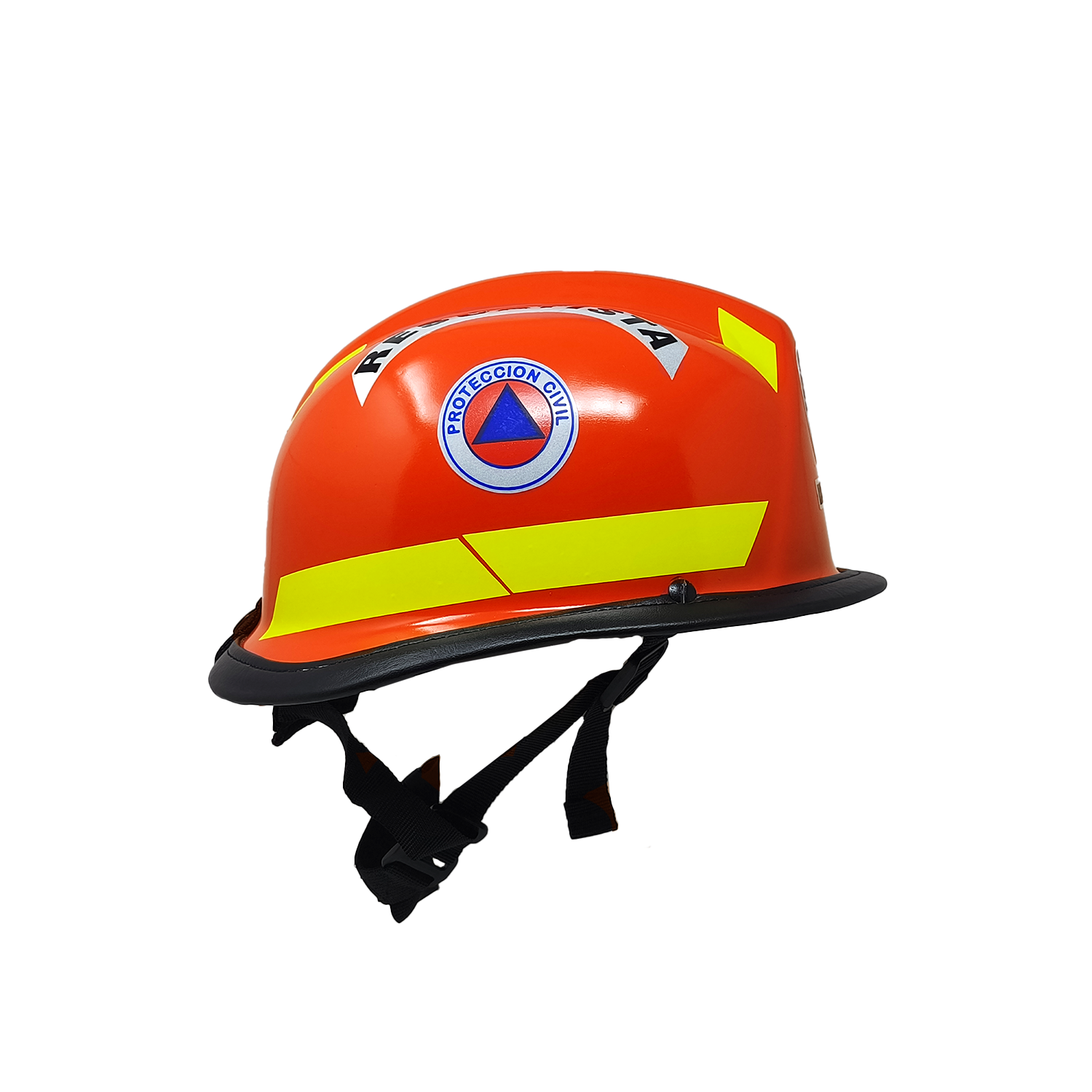 Casco Protección Civil Rescatista Rescate NARANJA