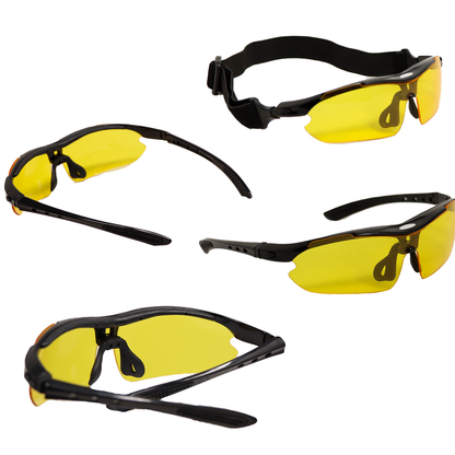 Lentes Polarizados Uv Con Micas Intercambiables Aire Libre Residen Evil Militaría