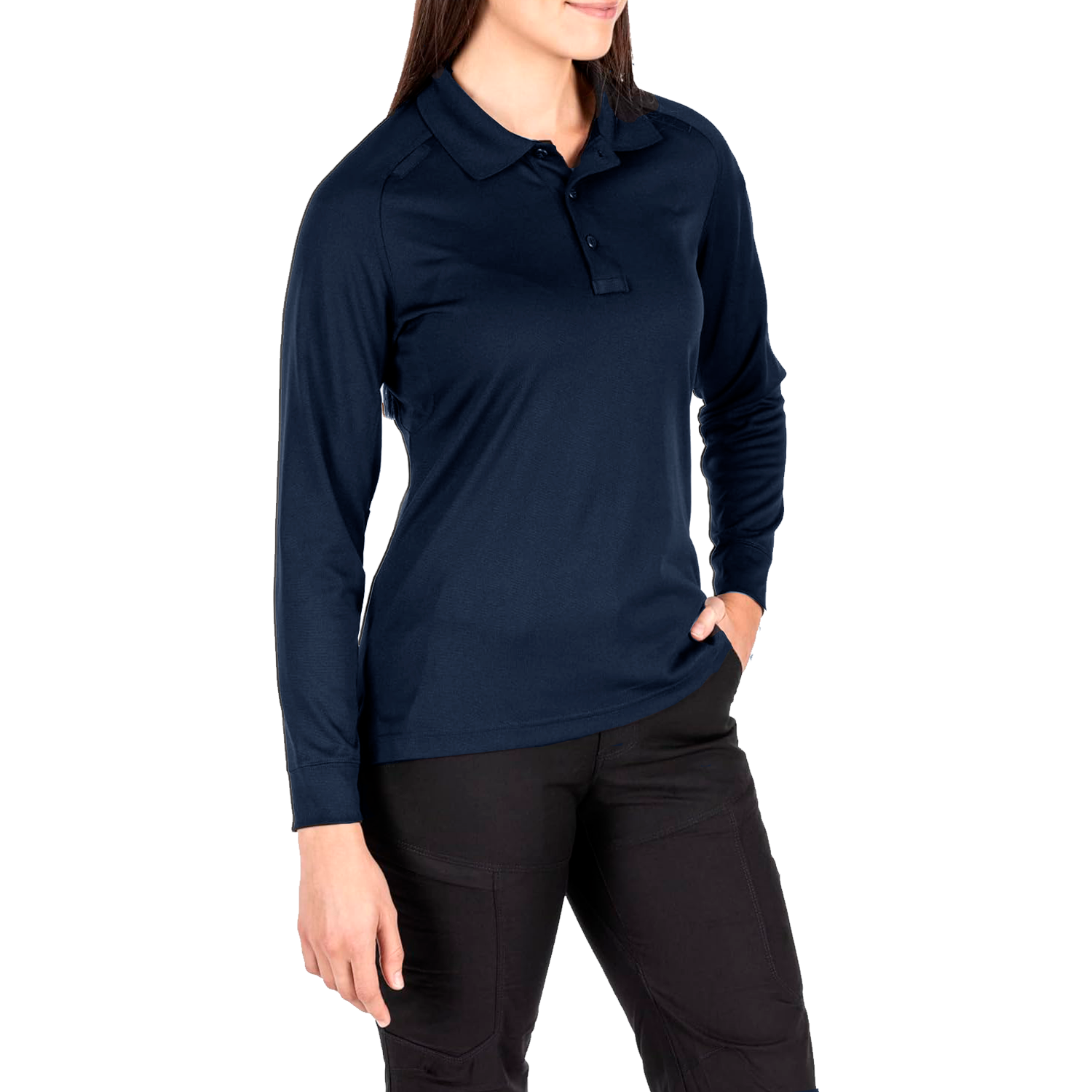 Camisa Tactica 5.11 Para Mujer Performance Polo Manga Larga