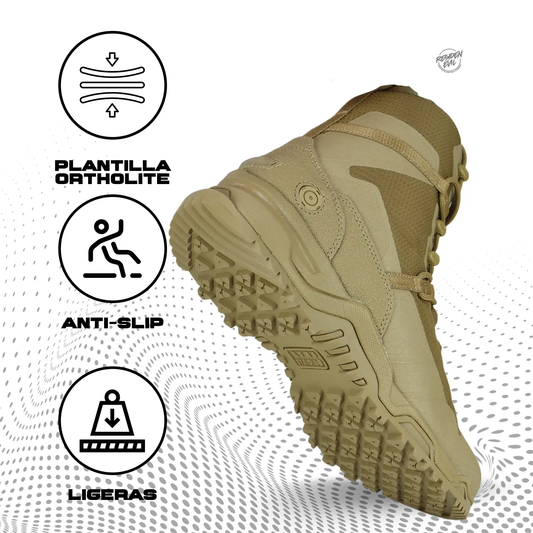 Botas Tácticas Alpha Fury 2.0 Ortholite ORIGINAL SWAT