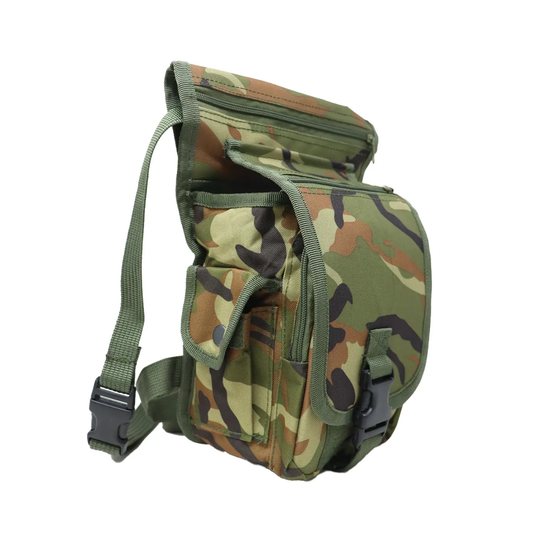 Piernera Tactica Mochila Muslera Porta Celular Multiusos