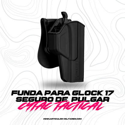 Funda Arma Holster Para Glock 17 22 y 31 Cytac Tactical