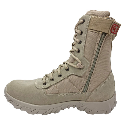 Botas Hombre Tácticas Seguridad Senderismo Oc Tactical Caqui 5664