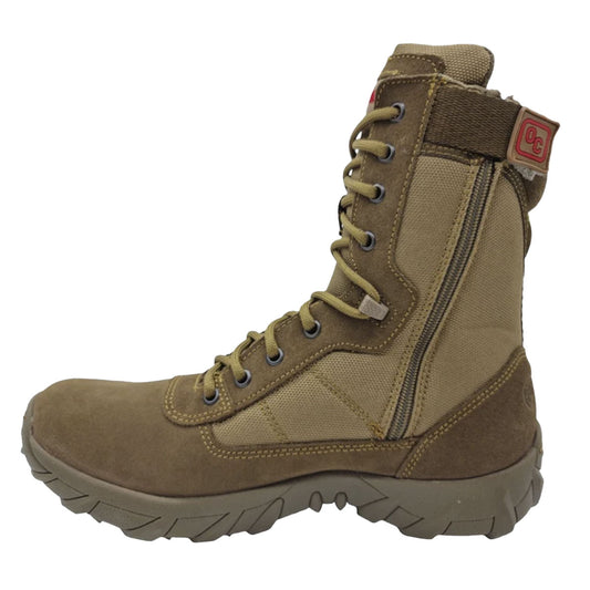 Botas Hombre Tácticas Seguridad Senderismo Oc Tactical Coyote 5664
